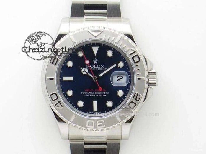 Bracelet Dial Fluted A2813 Markers Day SS Date 40mm Maker Bezel Best On SS Edition BP Arabic Blue 0727
